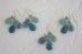 画像2: 14KGF turquoise×flowlignt pierce (2)