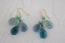 画像3: 14KGF turquoise×flowlignt pierce (3)