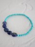 画像1: turquoise＋lapis lazuli　bracelet (1)