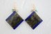 画像2: 14KGF　labradoritelapis＋lapis lazuli pierce (2)