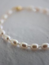 crystal pearl bracelet