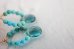 画像2: 14KGF turquoise　pierce (2)