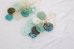画像6: 14KGF roman glass  pierce 