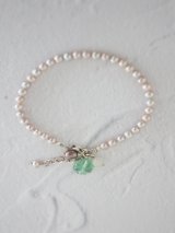 SILVER925　clover bracelet