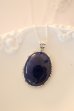 画像2: SILVER925 lapis lazuli necklace (2)