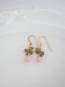 画像1: 14KGF pinkopal pierce  (1)
