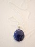画像1: SILVER925 lapis lazuli necklace (1)