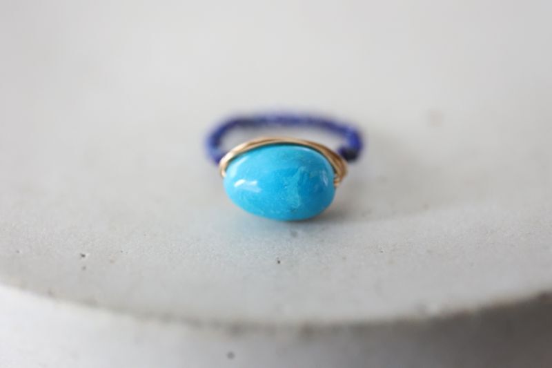 画像2: Sleeping Beauty Turquoise　ring