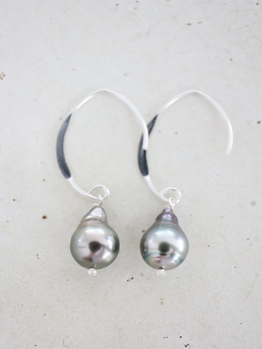 SILVER925　South Sea Pearl  pierce