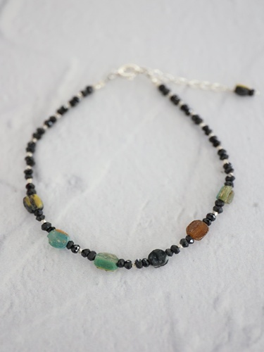 roman glass　bracelet
